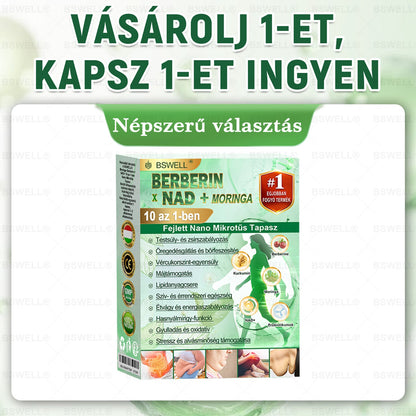 ☘️BSWELL® Nano mikrotűs karcsúsító tapasz (Napi egyszer, látható változás 28 nap alatt) ✅ Támogatja a fogyást, szívet, cukorbetegséget, alvást, ízületeket és még sok más!