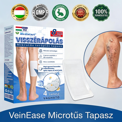 💚Medistart® Visszérápoló Mikrotűs Gondozó Tapasz ⚡ Azonnali Megkönnyebbülés, Hosszú Távú Eredmények