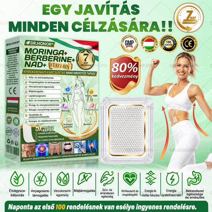 🌱【2026 Továbbfejlesztett Verzió｜-80% Kedvezmény】𝐃𝐑.𝐇𝐎𝐍𝐎𝐑® Nyirokdrenázs Nano-Mikrotűs Tapasz 🔥 5× erősebb formula Támogatja a zsírégetést, a nyirokkeringést, az ízületi komfortot és a pihentető alvást.